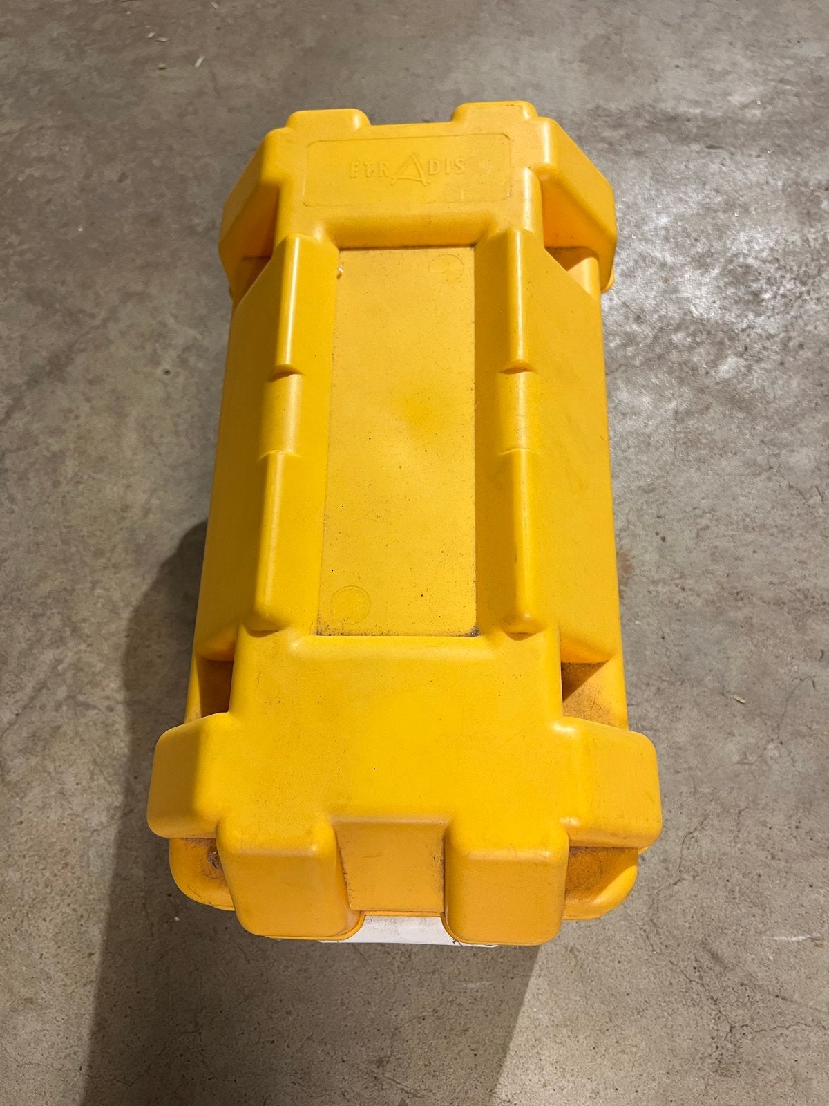Accu bak - 40x18x20cm - Geel, Gebruikt, Universele onderdelen