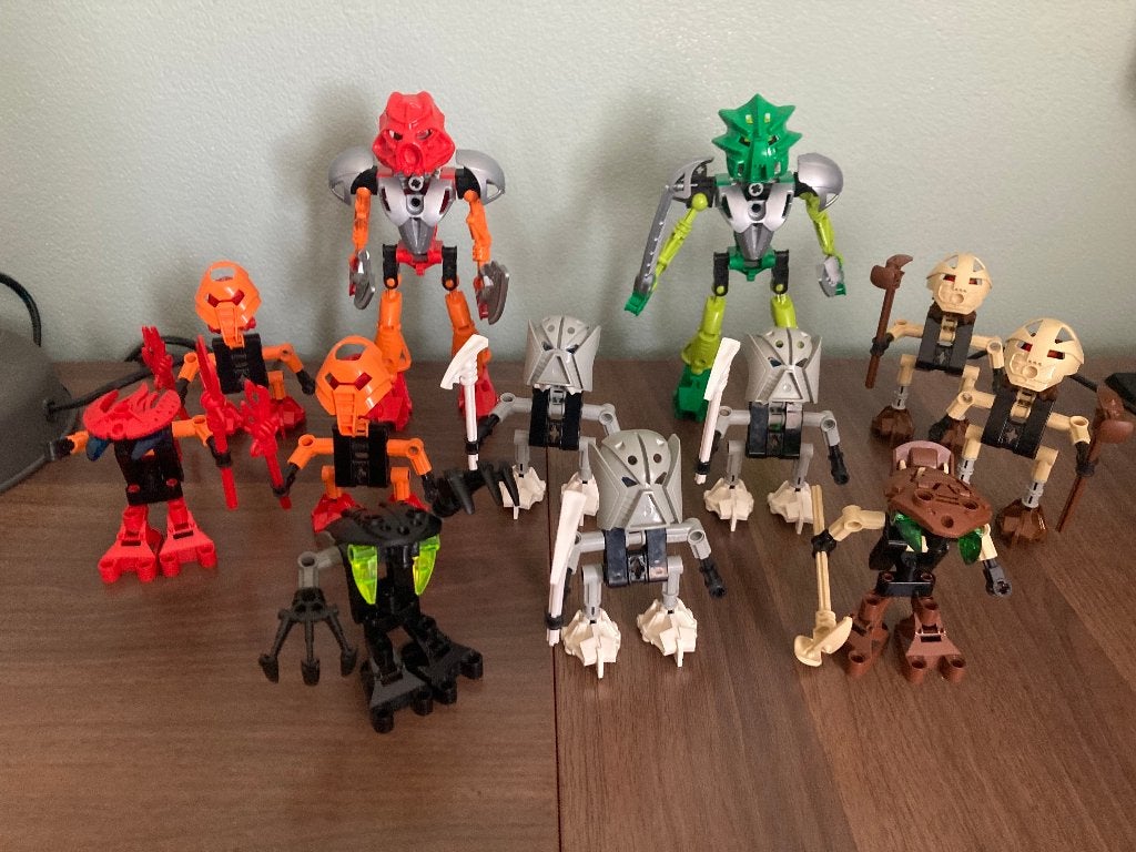 LEGO Bionicle sets , Gebruikt, Bionicle, Compleet, Lego