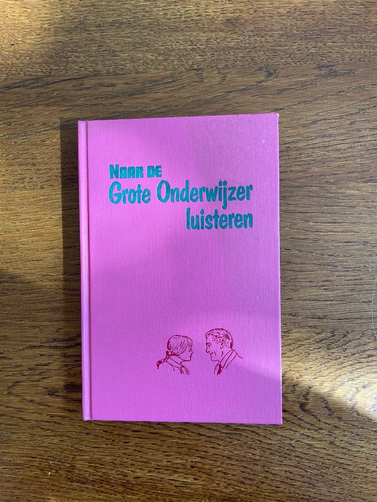"Naar de grote onderwijzer luisteren", Ophalen of Verzenden, Nieuw