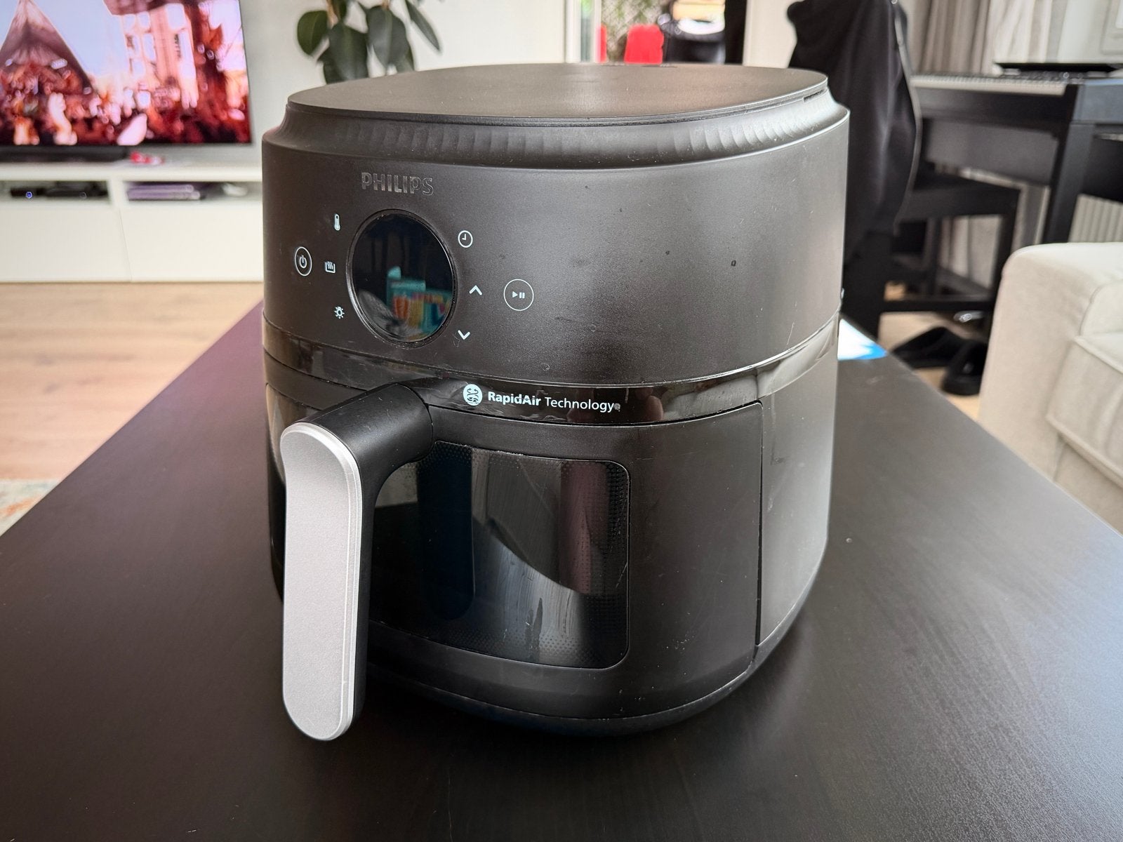 Philips Airfryer NA231/00 (6,2L), in goede staat, Ophalen, Gebruikt, Airfryer XL, 750 t/m 999 gram