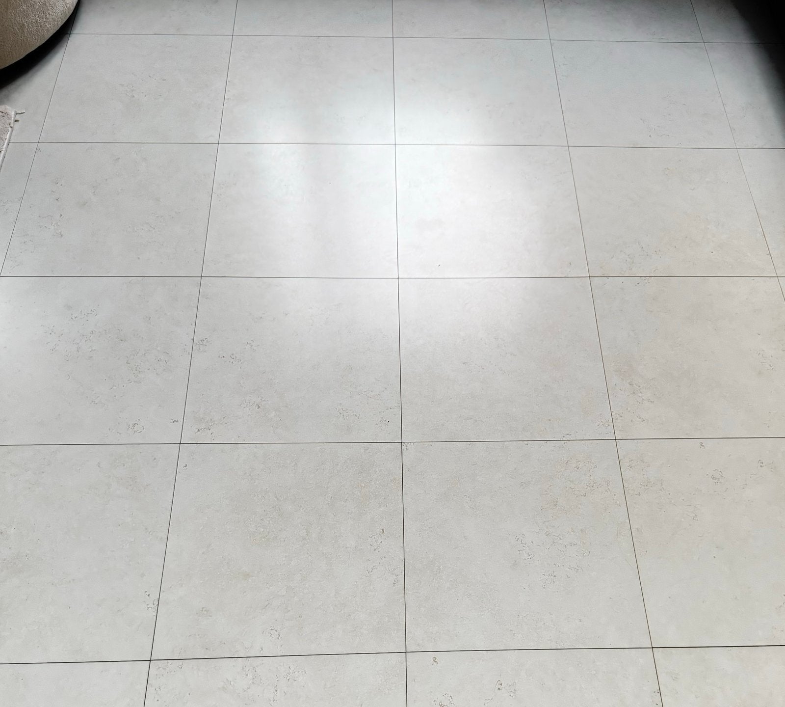 Licht wit  vloertegels, 40x40 cm,    45 m2, Doe-het-zelf en Verbouw, Ophalen, Gebruikt, Keramiek, 5 tot 10 m²