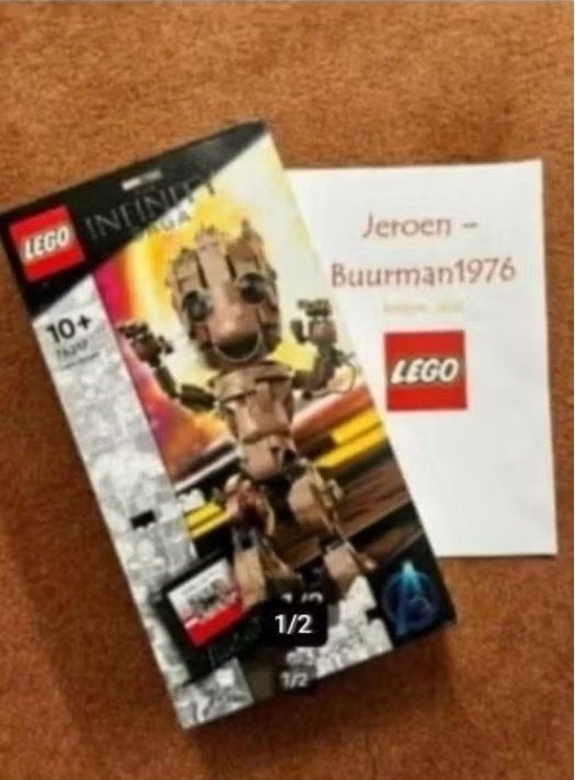 Lego 76217 Marvel: I am Groot (NIEUW & MISB) 10+, Kinderen en Baby's, Speelgoed | Duplo en Lego, Marvel, Lego, Ophalen of Verzenden