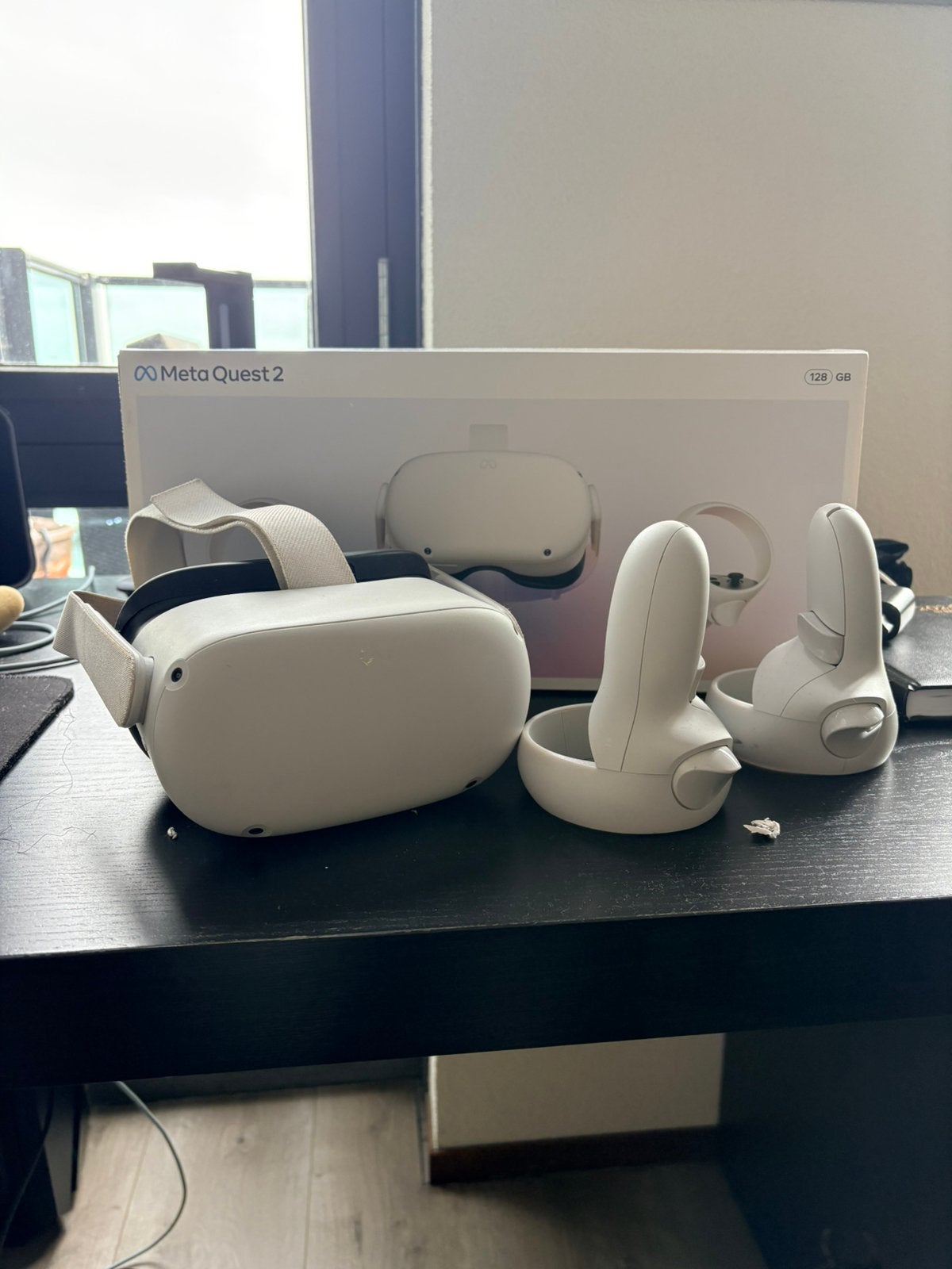 Meta Quest 2 128GB VR-bril – Zo goed als nieuw, Ophalen of Verzenden, Zo goed als nieuw, Overige platformen
