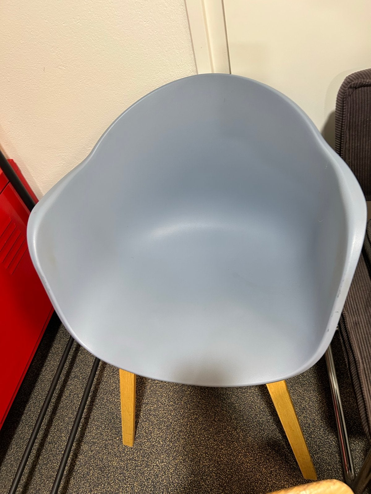 Diverse stoelen: grijs, blauw, stof, hout, Huis en Inrichting, Ophalen, Gebruikt, Overige kleuren, Vijf, Zes of meer stoelen
