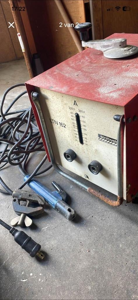 Smitweld Lasapparaat LTN 162, Doe-het-zelf en Verbouw, Ophalen, Gebruikt, Elektroden