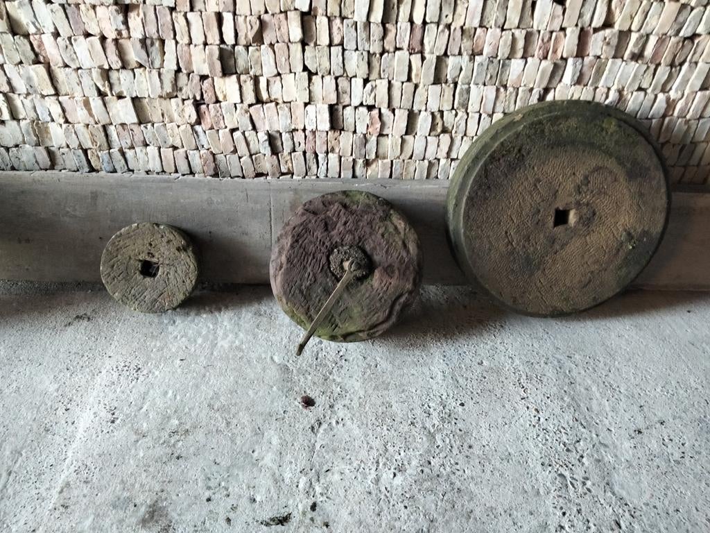 Slijpstenen 3 stuks, Ophalen