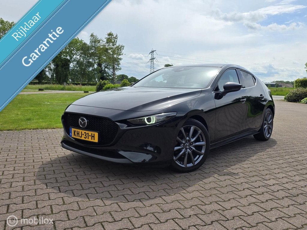 Mazda 3 2.0 e-SkyActiv-G M Hybrid 122 Comfort met Bose, Auto's, 1998 cc, Stof, Gebruikt, 4 cilinders