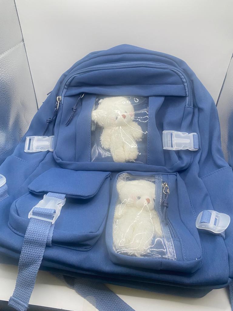 Girls scool back bag, 30 tot 40 cm, Nieuw, Ophalen of Verzenden, 50 cm of meer