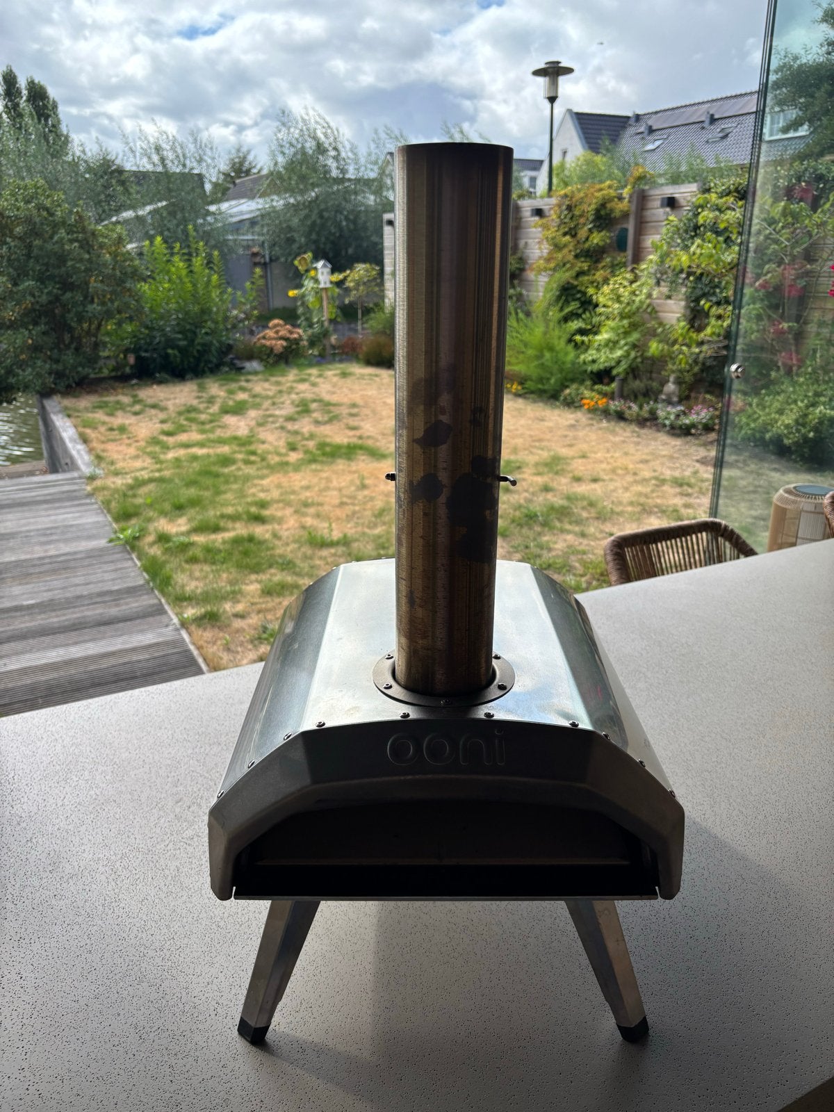 Ooni Karu 12 Pizzaoven - Weinig gebruikt, Tuin en Terras, Pizzaovens, Ophalen, Zo goed als nieuw