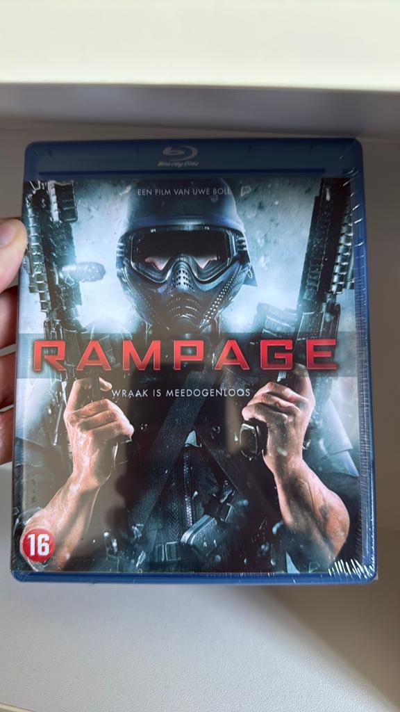 Rampage op Blu-ray (nieuw in cellofaan), Verzenden, Nieuw in verpakking, Actie
