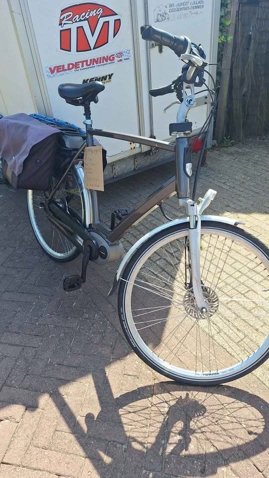 Ebike met 2 accu's merk Sparta 28"56 frame maat, Sparta, Gebruikt, Ophalen of Verzenden, 50 km per accu of meer