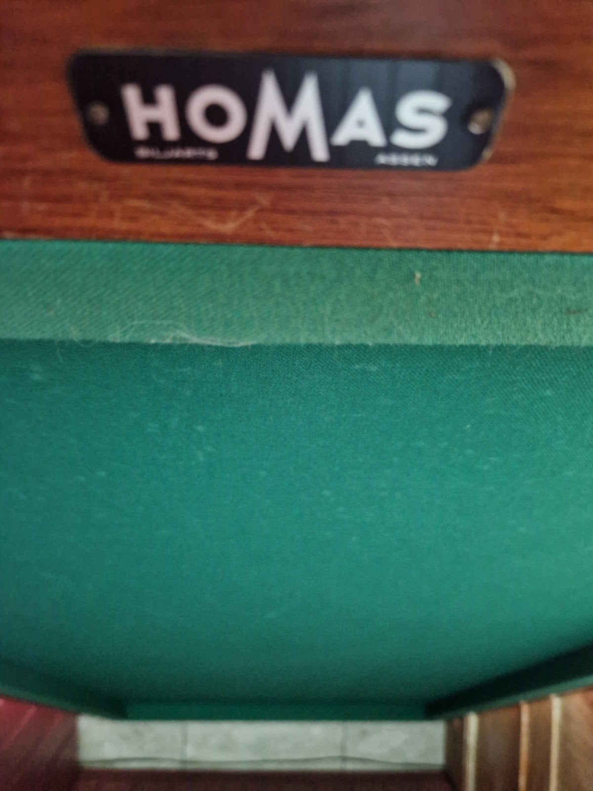 Homas Biljarttafel met accessoires, Ophalen, Gebruikt, Biljarttafel