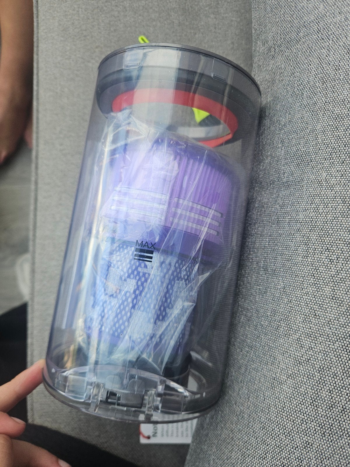 Dyson V10 stofreservoir met filter - Nieuw, Nieuw, Ophalen of Verzenden, Dyson, Reservoir