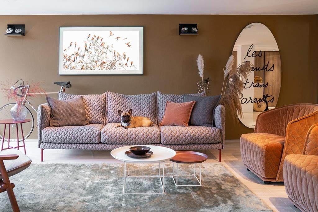 3-zits bank Gentry - Moroso, Ophalen, Driepersoons, 75 tot 100 cm, Zo goed als nieuw