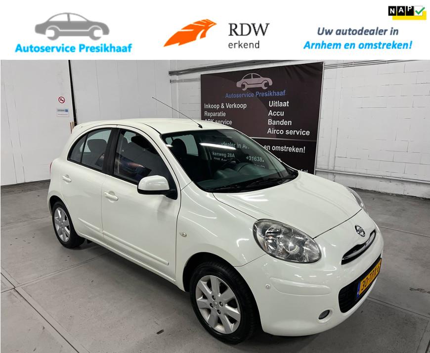 Nissan Micra 1.2 DIG-S Connect Edition NAVIGATIE / LM VELGEN, Voorwielaandrijving, Euro 5, 1198 cc, Handgeschakeld
