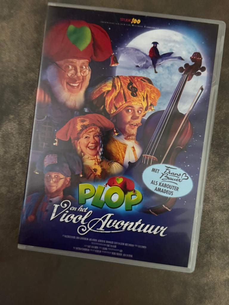 Kabouter Plop en het Viool Avontuur DVD - Met Frans Bauer, Cd's en Dvd's, Avontuur, Alle leeftijden, Ophalen of Verzenden, Zo goed als nieuw