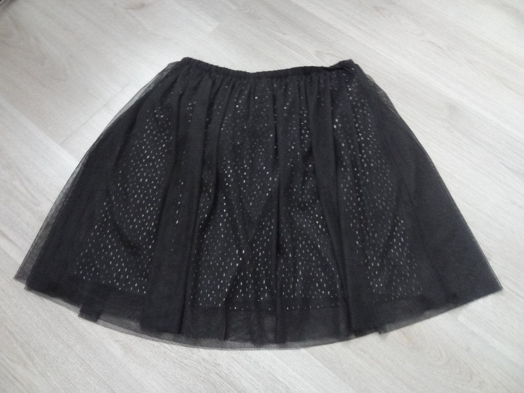 Nieuwe zwarte met zilver stippen rok van mango maat M, Kleding | Dames, Rokken, Maat 38/40 (M), Mango, Zwart, Nieuw