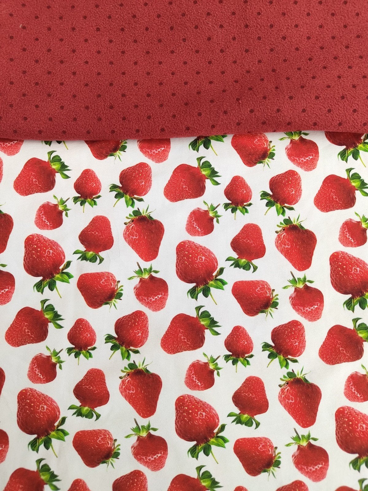 aardbeien combinatie, 120 cm of meer, Nieuw, Ophalen of Verzenden, Katoen