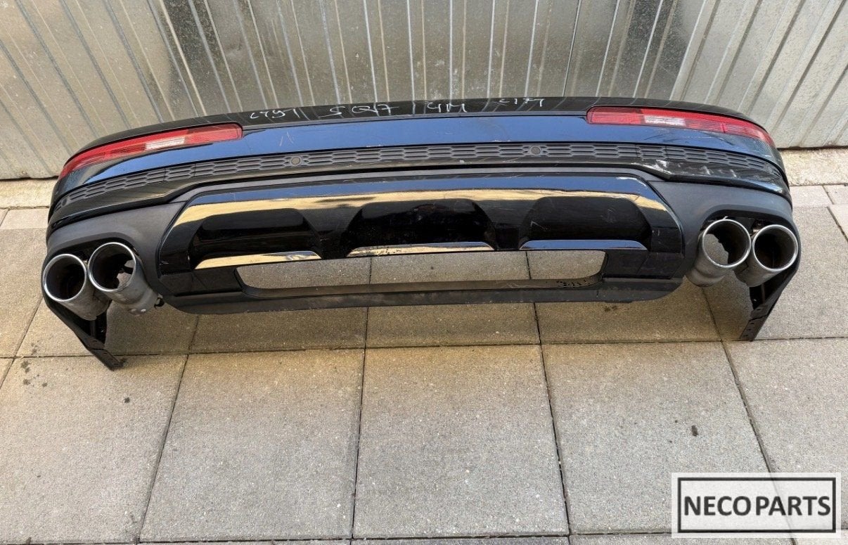AUDI SQ7 4M FACELIFT ACHTERBUMPER LY9T COMPLEET ORIGINEEL, Auto-onderdelen, Carrosserie en Plaatwerk, Gebruikt, -, Achter, -