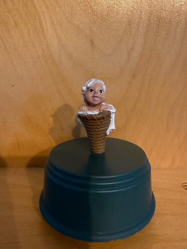 Efteling muziekdoosje baby laaf, Verzamelen, Efteling, Ophalen of Verzenden, Zo goed als nieuw, Beeldje of Poppetje