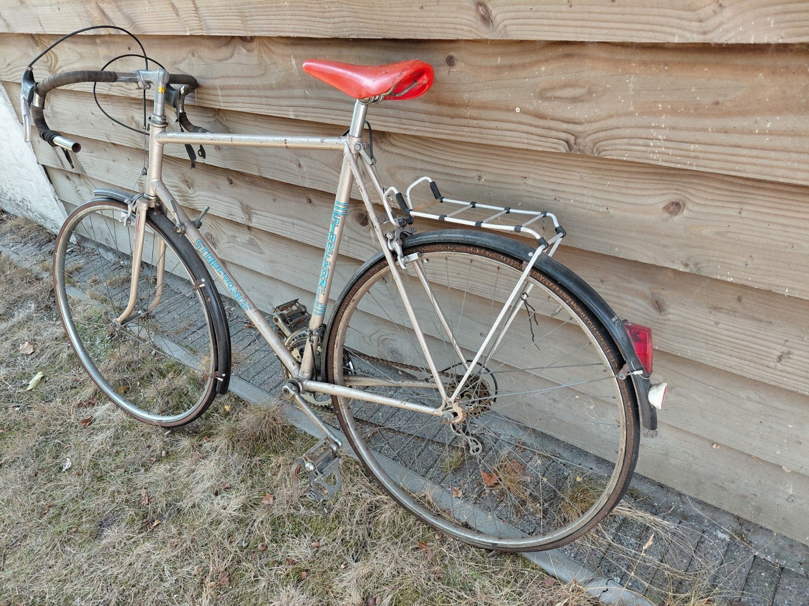vintage racefiets, Gebruikt, 10 tot 15 versnellingen, 57 tot 61 cm, Ophalen
