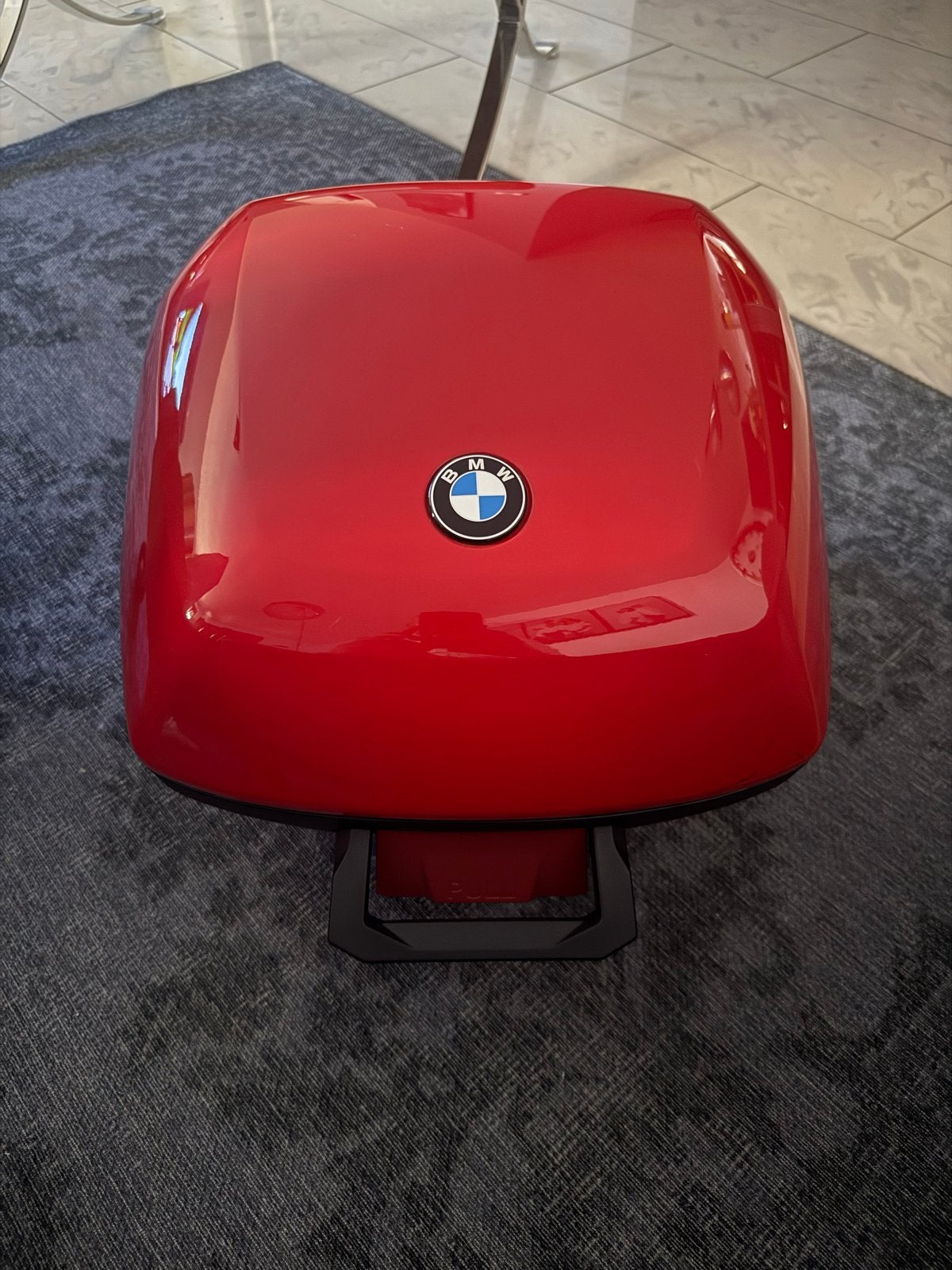 BMW Topkoffer Rood - ZGAN R1200r-Rs, s1000Xr, G310gs-R, Ophalen of Verzenden, Zo goed als nieuw