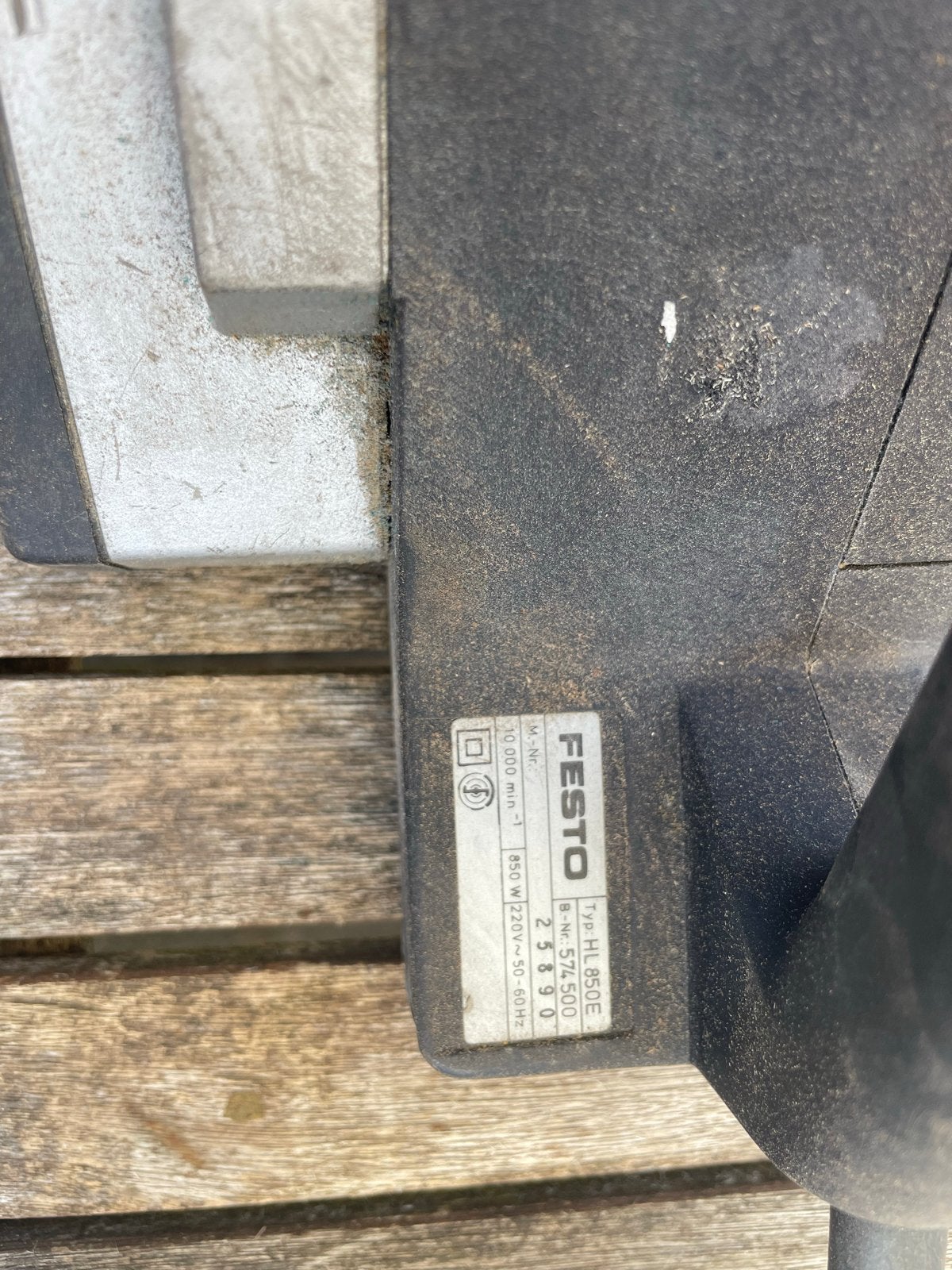 FESTO Type HL 850E Schaafmachine - Gebruikt, Doe-het-zelf en Verbouw, Ophalen of Verzenden, Gebruikt