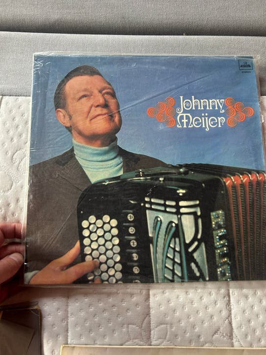 Johnny Meijer Accordeon LP - Klassieke Nederlandse Muziek, Ophalen of Verzenden, Gebruikt, 12 inch, LP