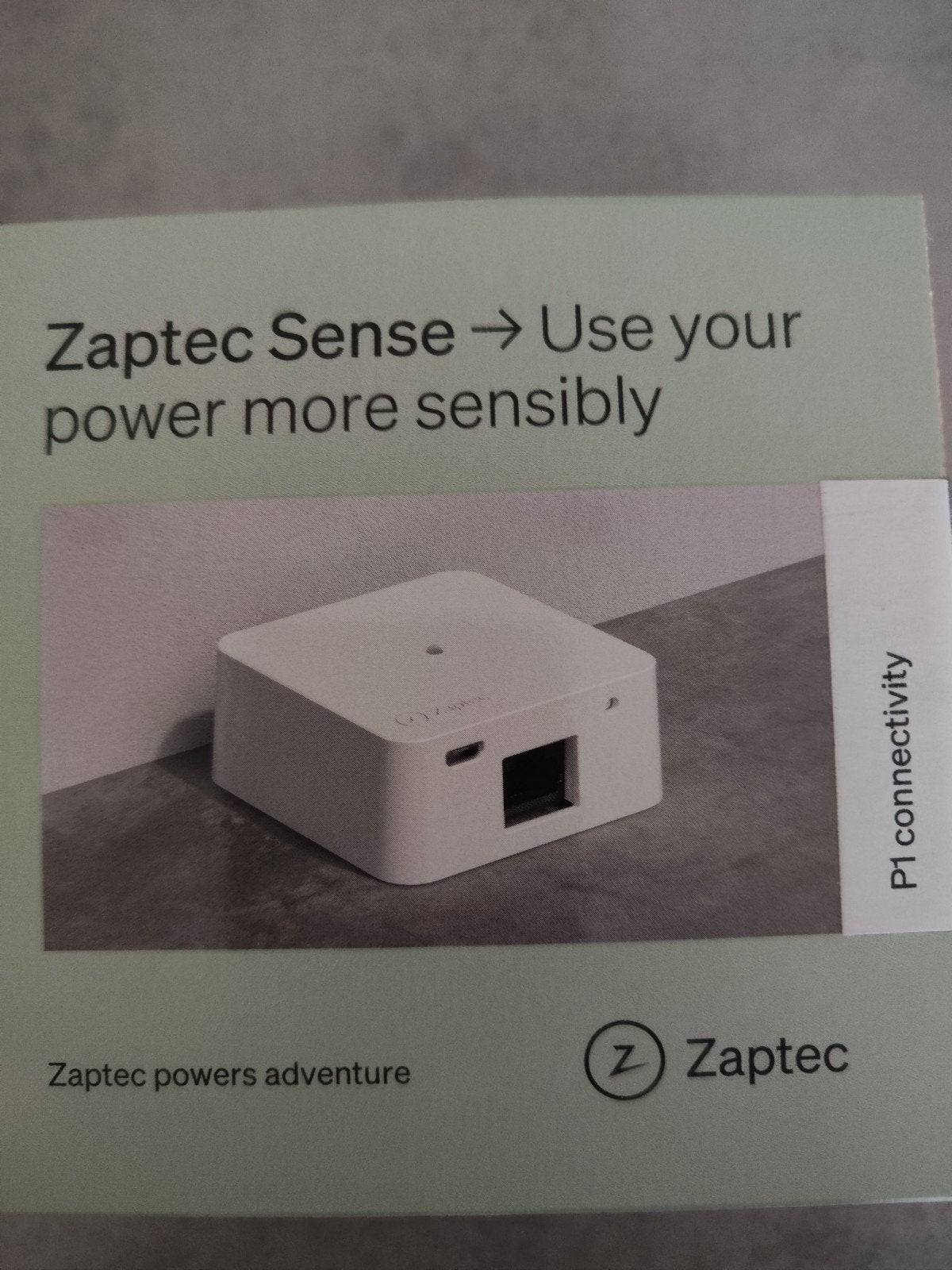 Zaptec Sense P1 - Slimme Energiemeter. Nieuw in verpakking., Ophalen of Verzenden, Nieuw