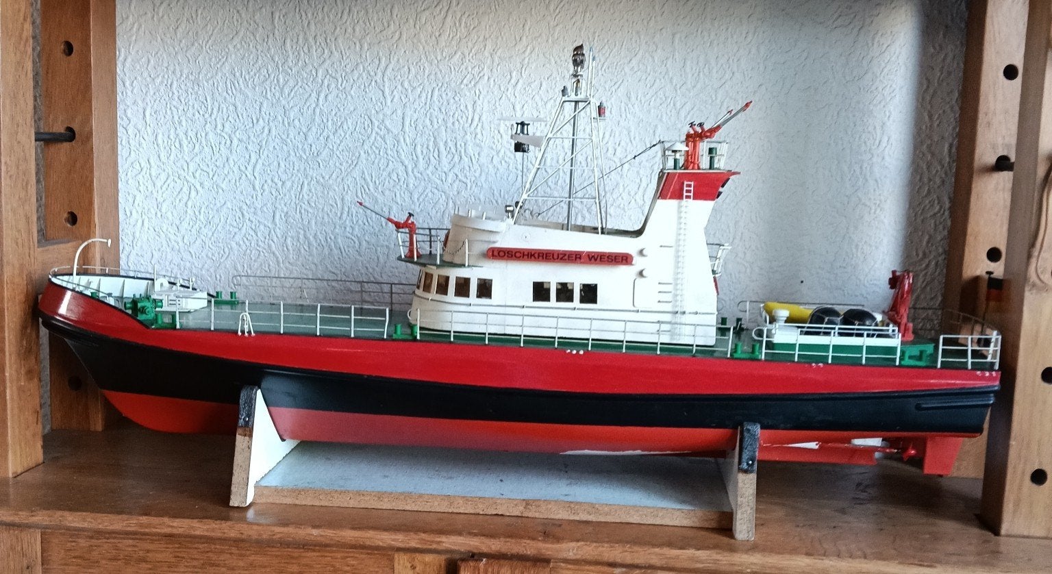 RC boot vaarklaar, Ophalen, Nieuw