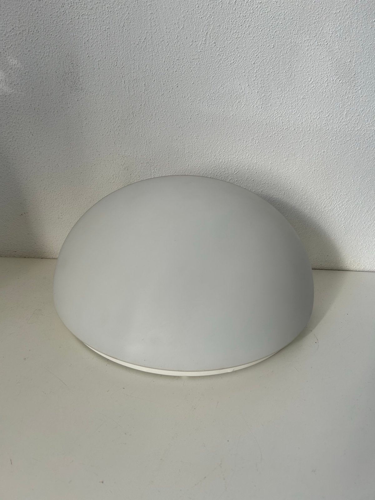 Halve maan wandlamp - Wit, Huis en Inrichting, Lampen | Wandlampen, Kunststof, Gebruikt, Indirect licht, Ophalen of Verzenden