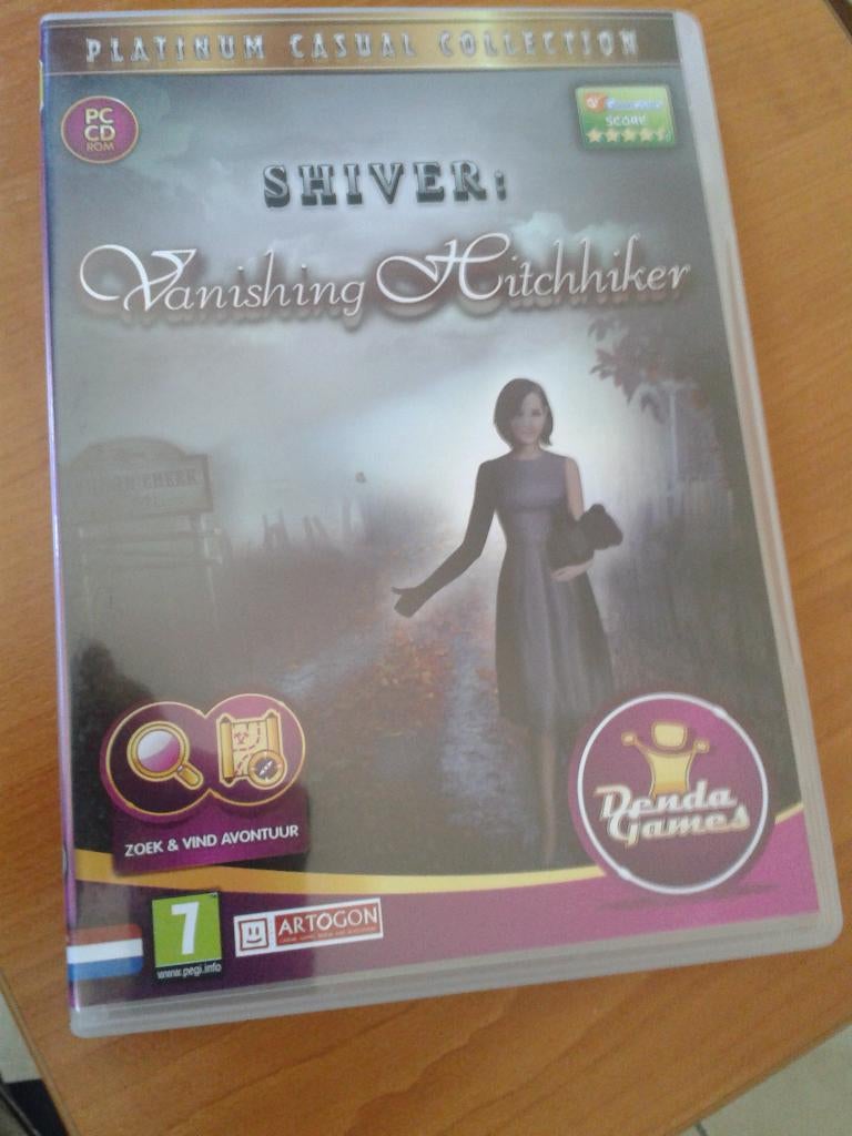 Te koop: shiver: vanishing hitchhiker., Spelcomputers en Games, Games | Pc, Ophalen, Puzzel en Educatief, Gebruikt, 1 speler