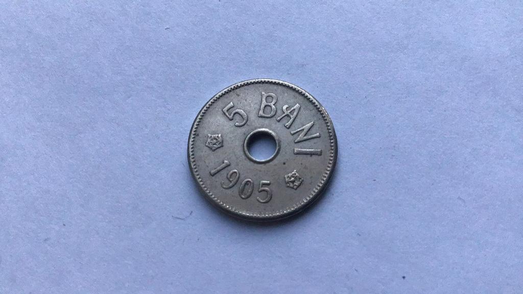 Roemenie 5 bani 1905., Ophalen of Verzenden