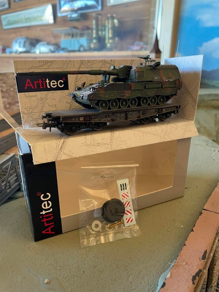 Artitec Panzerhaube Kon. Landmacht, Hobby en Vrije tijd, Gelijkstroom, Wagon, Ophalen of Verzenden, Zo goed als nieuw
