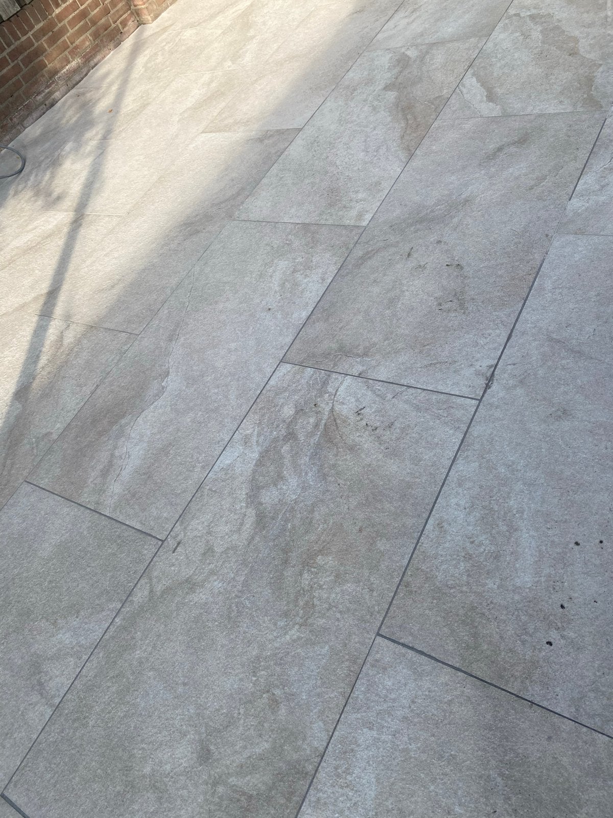 10 keramische tuintegels 120x60x2 (ca. 7m2) - Gratis afhalen, Tuin en Terras, Ophalen, Gebruikt, Keramiek, 5 tot 10 m²