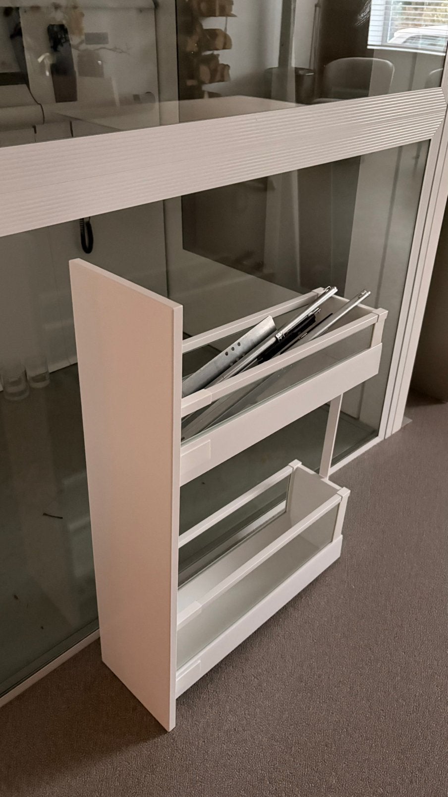 Ikea maximera uittrekbare kastinrichting plus bijbehoren, Huis en Inrichting, Ophalen, Minder dan 50 cm, Nieuw, Minder dan 100 cm