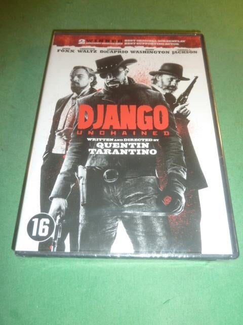 Django unchained Quentin Tarantino dvd In folie, Alle leeftijden, Verzenden, Nieuw in verpakking, Overige gebieden