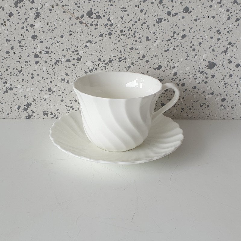 Wedgwood Candle Light kop en schotel, Ophalen of Verzenden