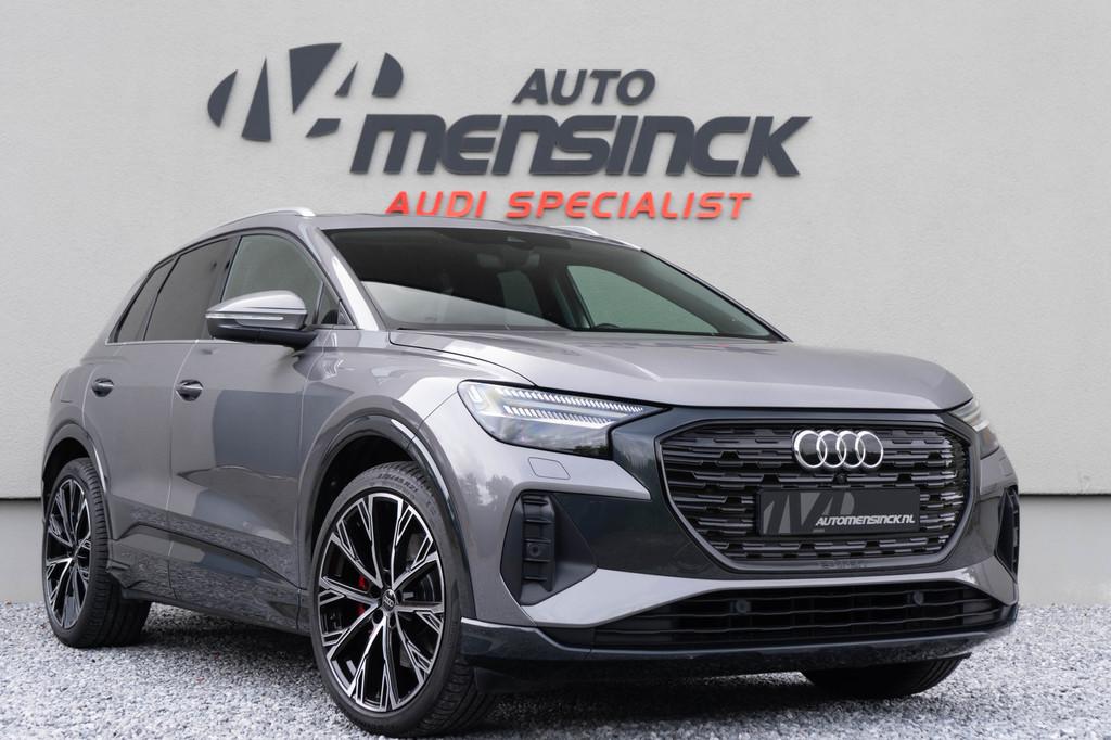 Audi Q4 e-tron 50 Quattro / Standkachel/ Adaptive Cruise Con, Automaat, Gebruikt, Zwart, 2110 kg