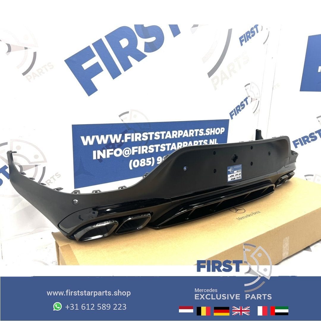 W253 C253 GLC63 AMG DIFFUSER voor Mercedes GLC Klasse AMG GL, Gebruikt, -, Ophalen of Verzenden, -