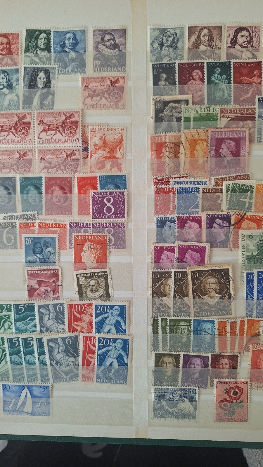Album postzegels NL, Antillen D.Reich, Ophalen of Verzenden, Midden-Oosten