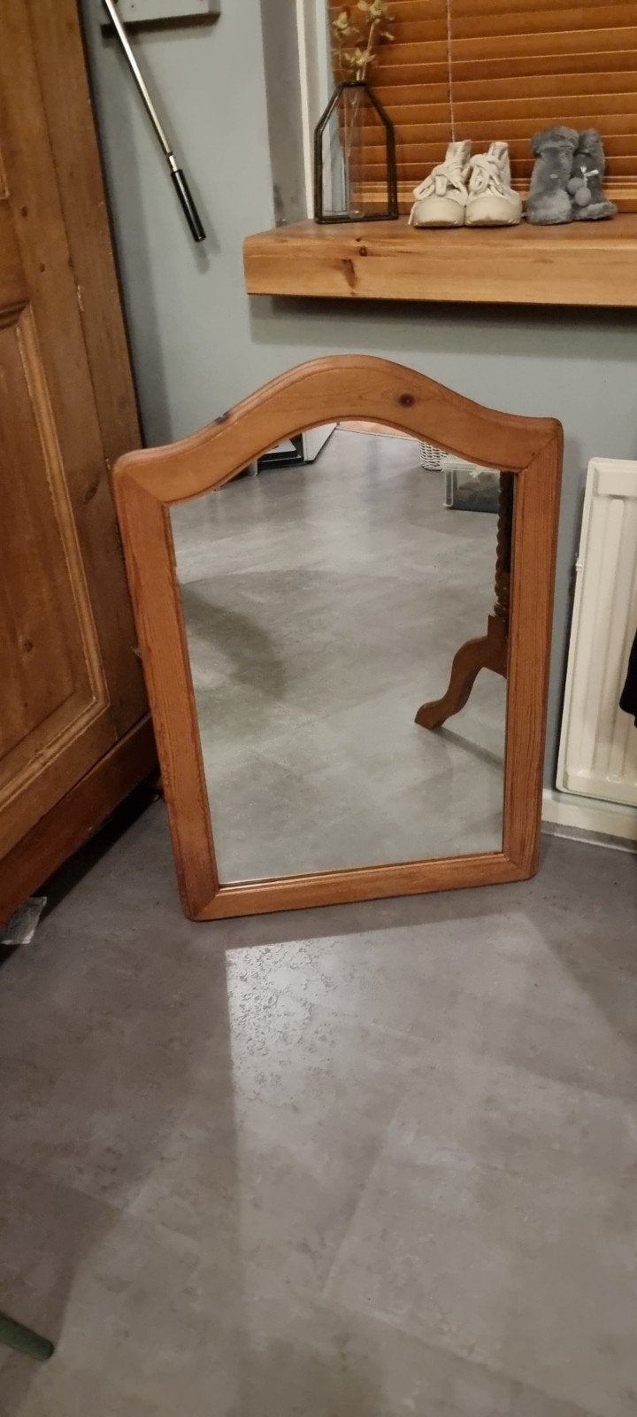 spiegel hout, Ophalen, Rechthoekig, Minder dan 50 cm, Minder dan 100 cm