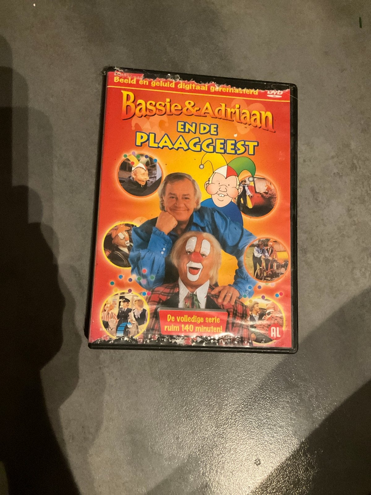 Bassie & Adriaan en de Plaaggeest DVD, Gebruikt, Alle leeftijden, Tv-serie, Familie
