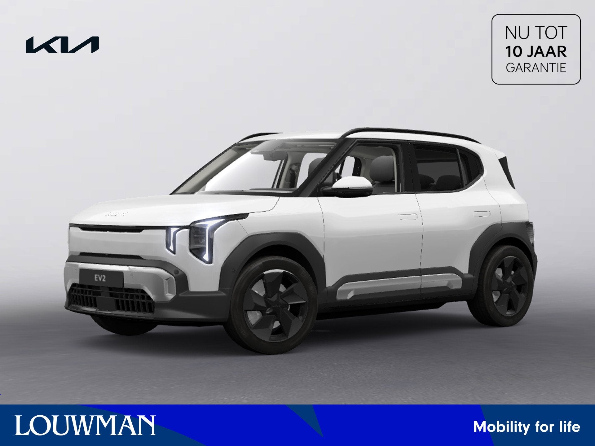 Kia EV2 Plus 42.2 kWh (bj 2026, automaat), Auto's, Stof, Overige modellen, Wit, SUV of Terreinwagen