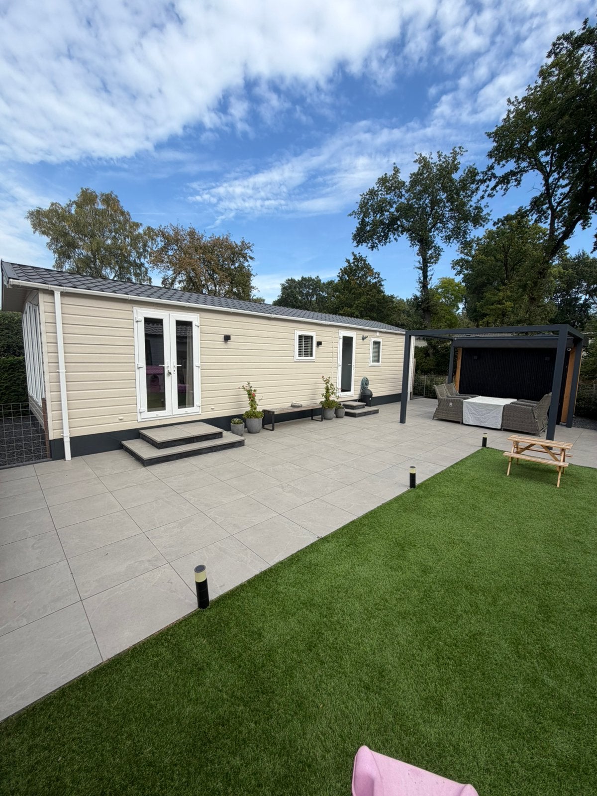 Stacaravan de midden veluwe., Caravans en Kamperen, Tot en met 2