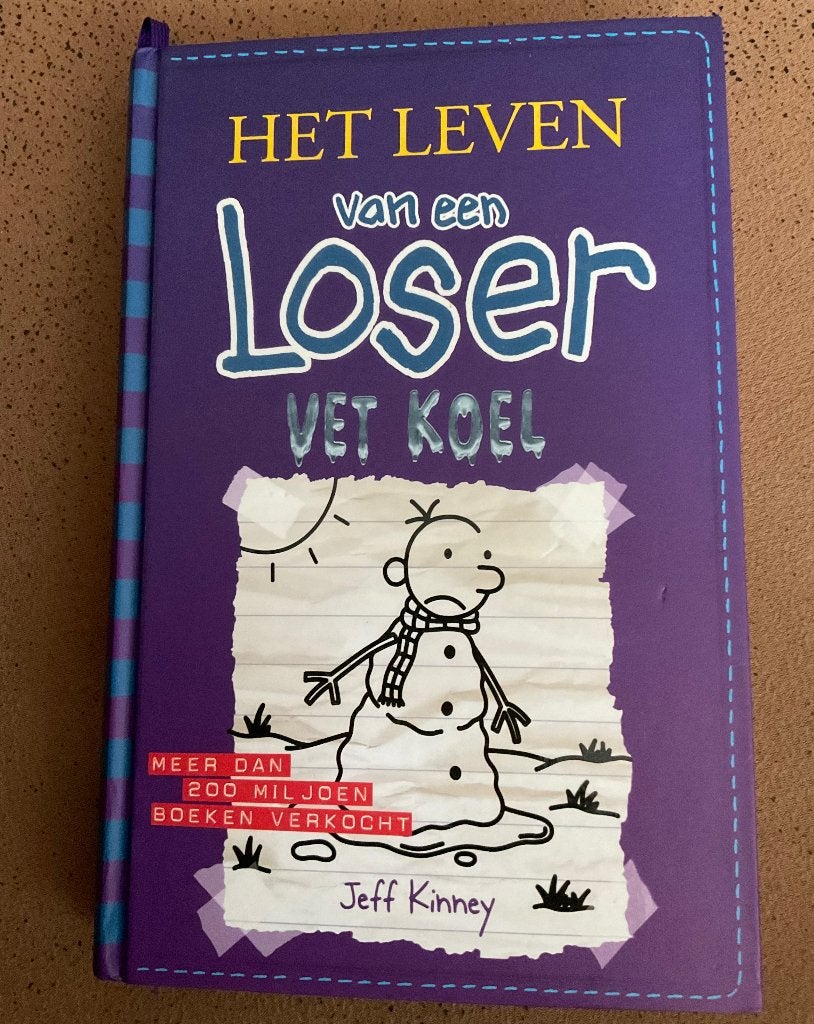 Het leven van een loser (13) - VET KOEL, Boeken, Jeff Kinney, Ophalen of Verzenden, Zo goed als nieuw, Fictie