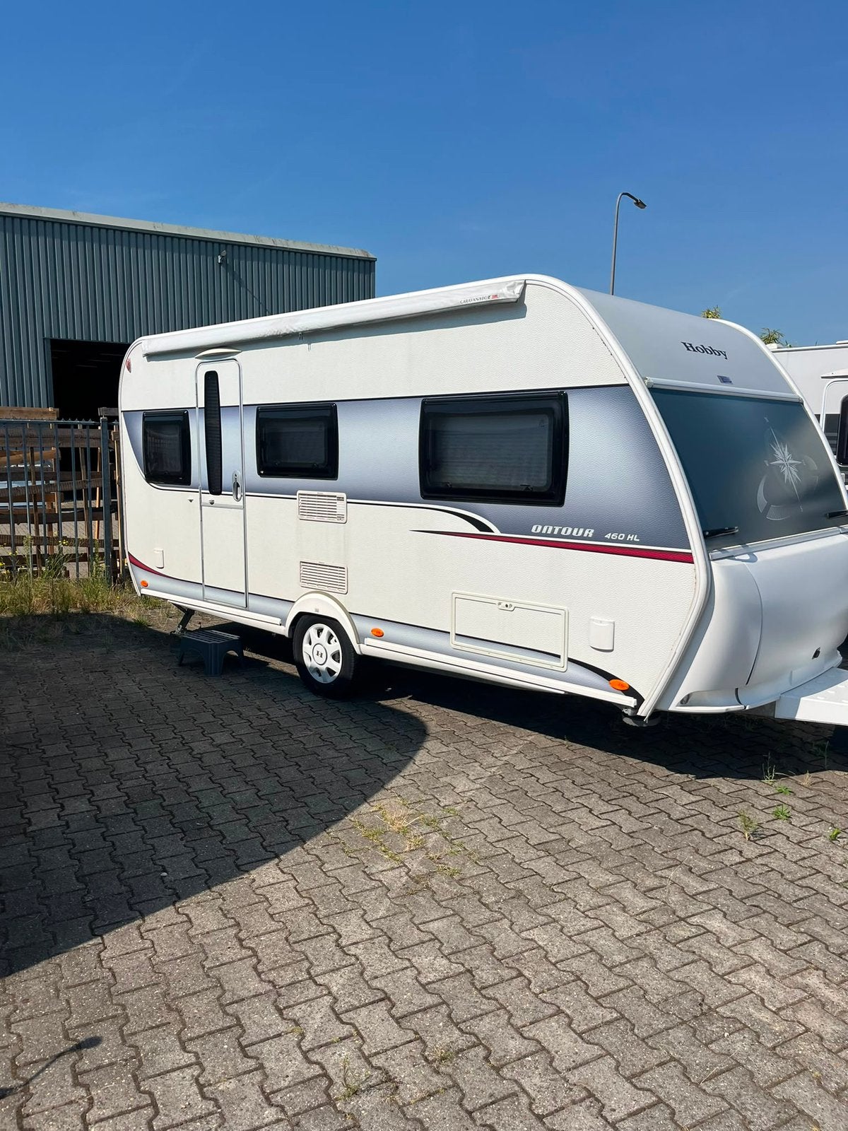 Hobby 460 UL, 2019! Voortent en luifel!, Schokbreker, Rondzit, Hobby, Bedrijf