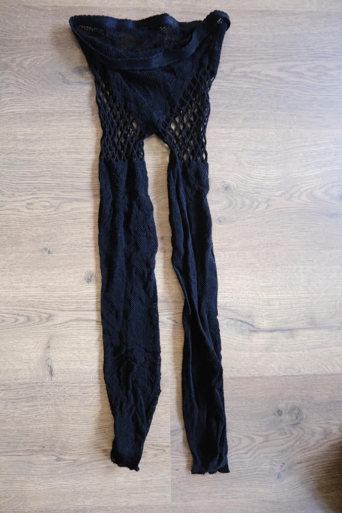Visnet panty mt L, Zwart, Ophalen of Verzenden, Panty, Maat 44/46 (L)