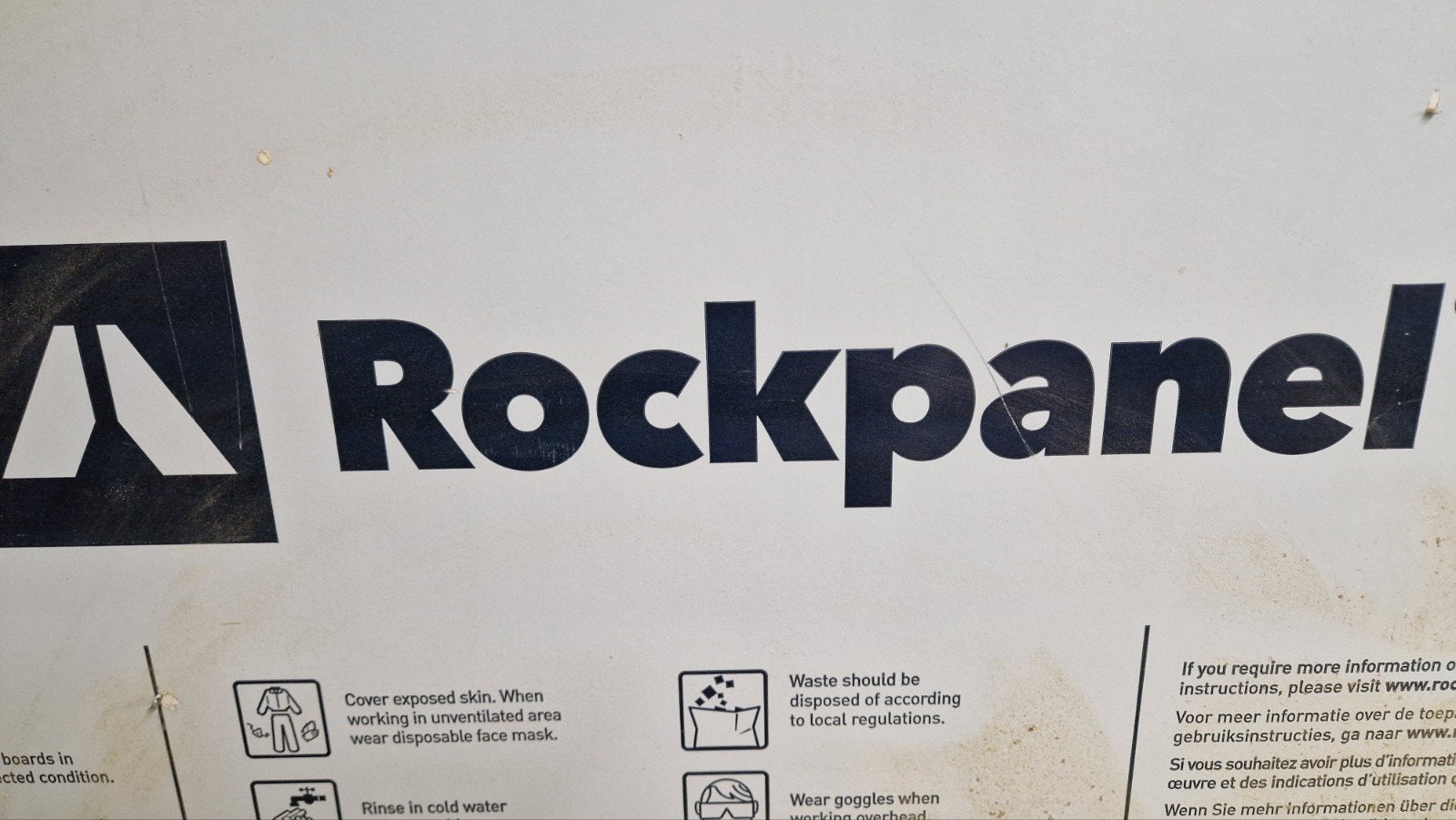 Rockpanel Uni Ral9010 6mm wit, Doe-het-zelf en Verbouw, Ophalen, Nieuw, Minder dan 20 mm