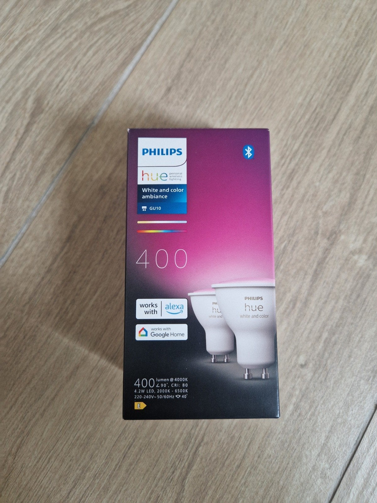 Philips Hue GU10 Color *NIEUW* Prijs is per 2 lampen, Ophalen of Verzenden, Nieuw, Led-lamp